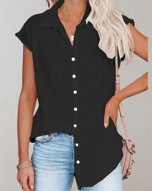 Elena® | Solid Casual Shirts Without