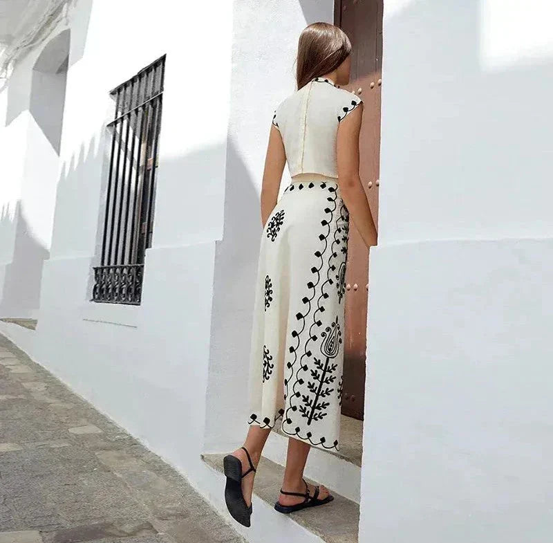 Catalina® | Set Of Top And Long Skirt