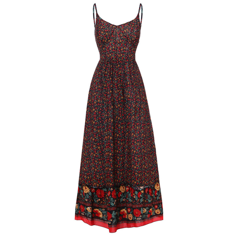 Alba® | Bohemian Dress With Straps