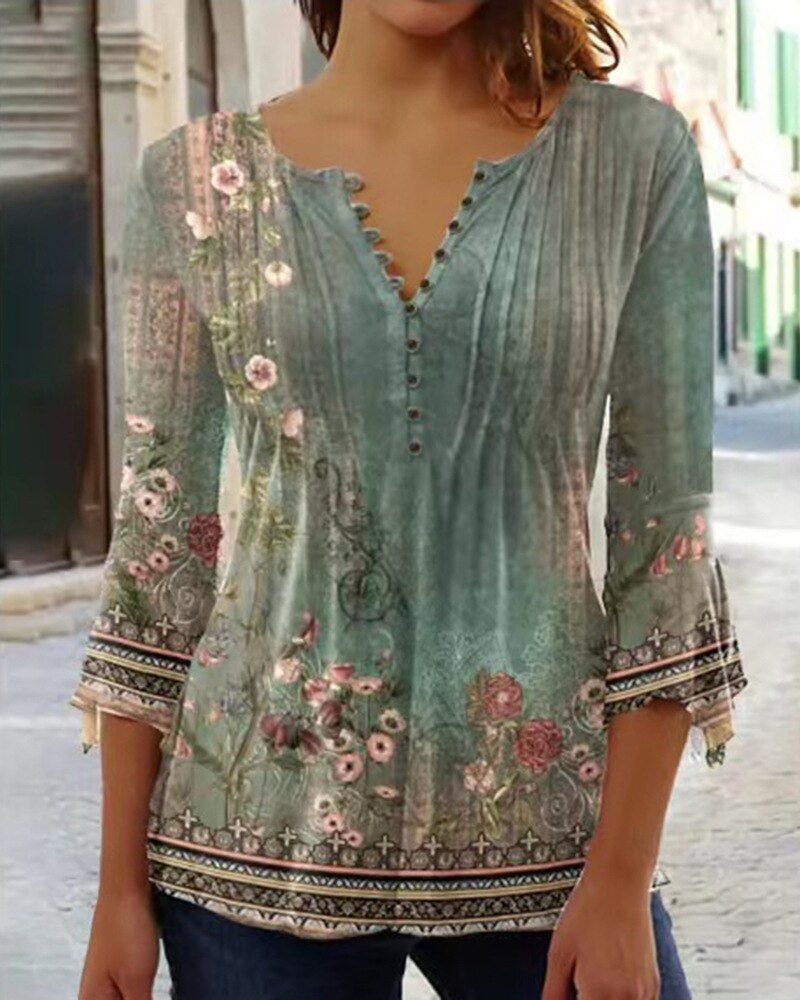 Antonella | Floral top for women