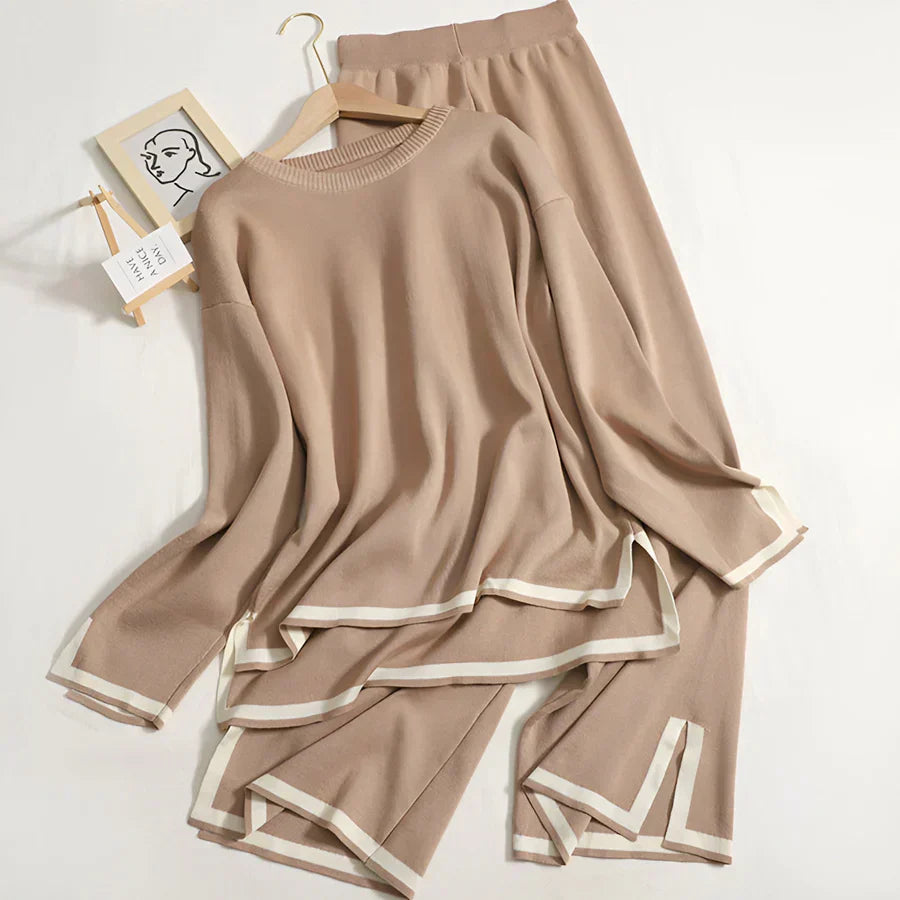 Elisa® | Elegant stretch knit set to stay at home