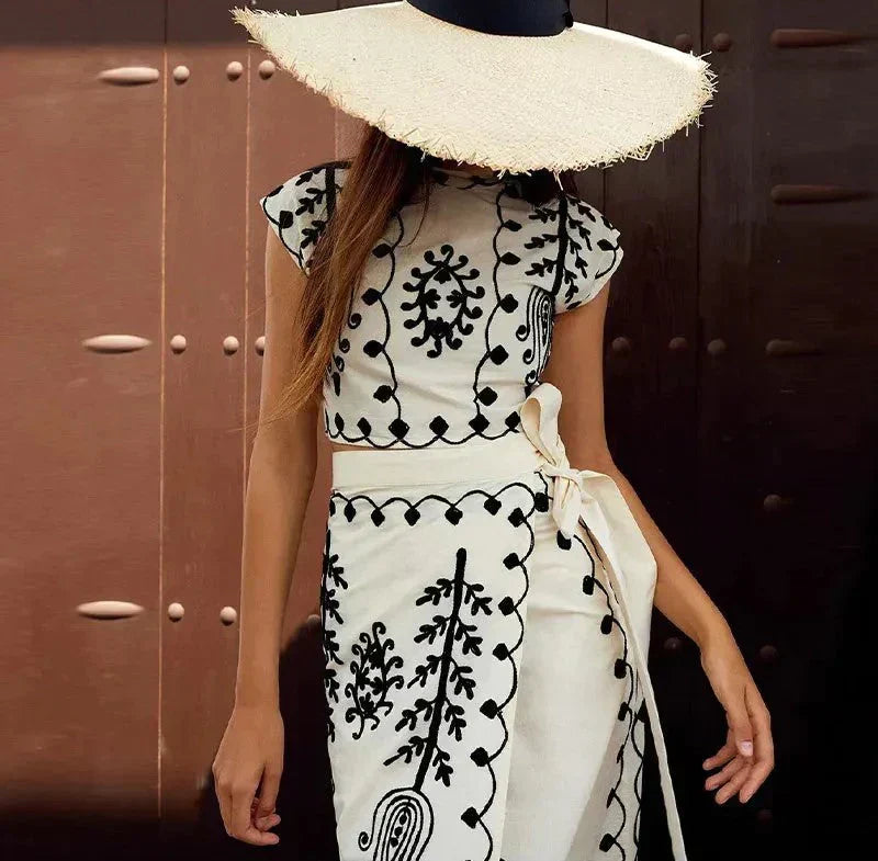 Catalina® | Set Of Top And Long Skirt