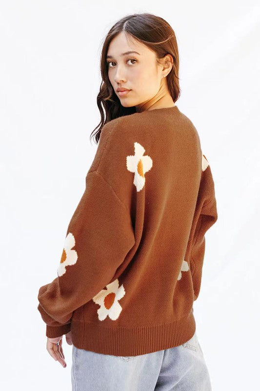 Elara® | Floral sweater