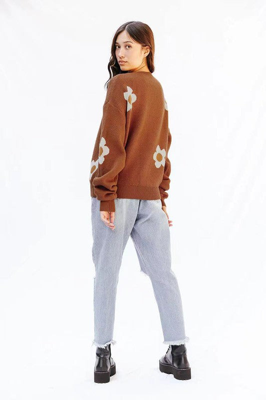 Elara® | Floral sweater
