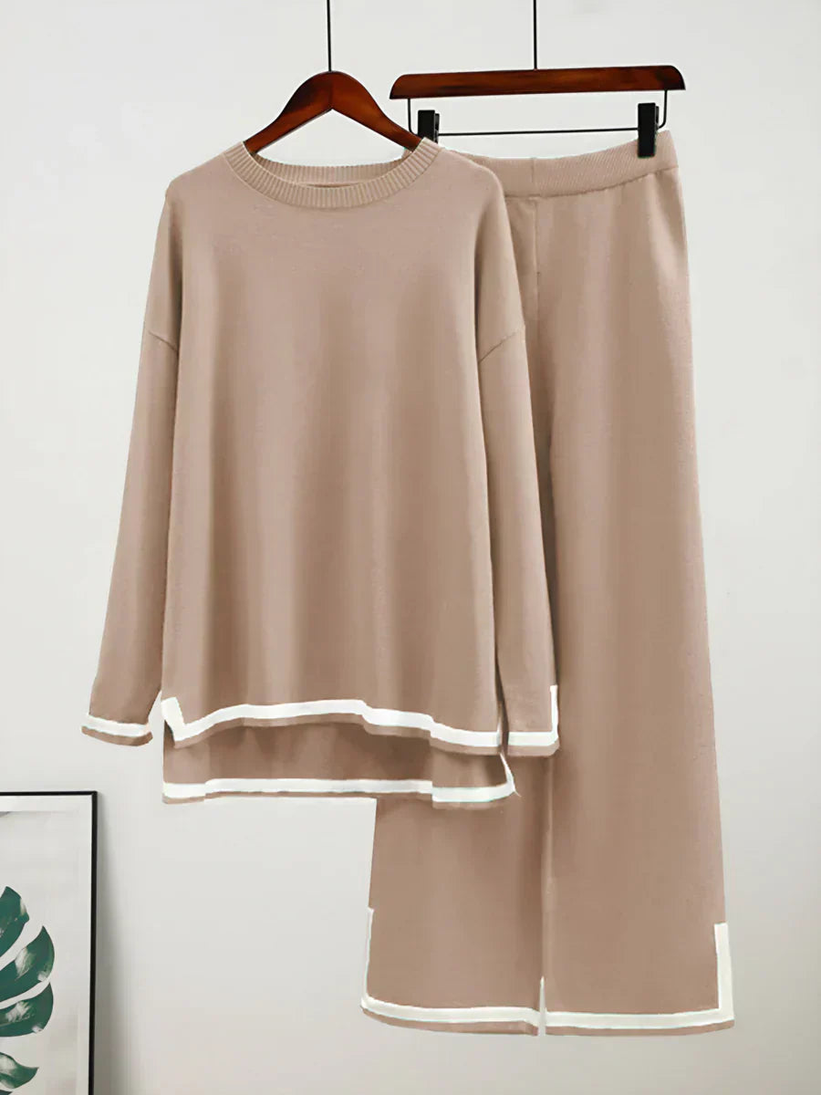 Elisa® | Elegant stretch knit set to stay at home
