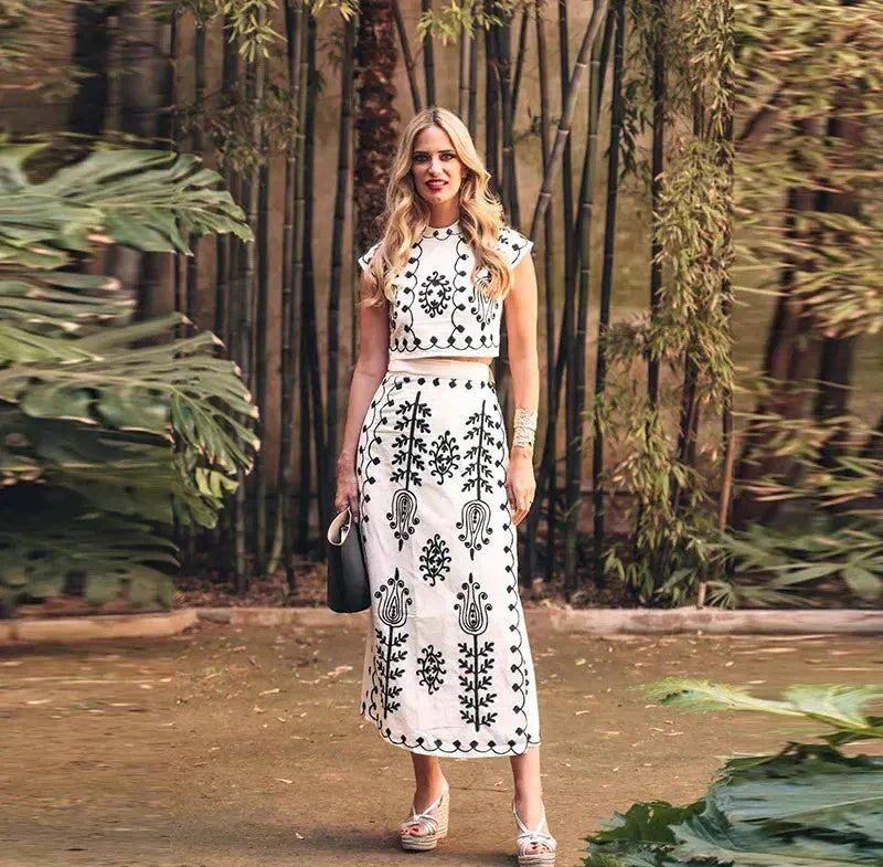 Catalina® | Set Of Top And Long Skirt