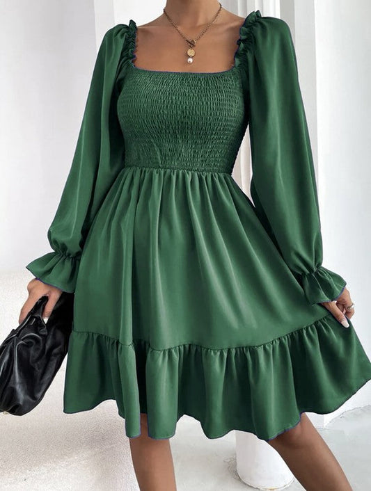 Eleanor® | Smocked ruffle dress