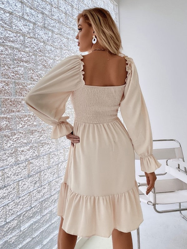 Eleanor® | Smocked ruffle dress