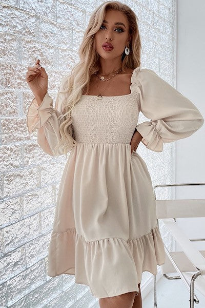 Eleanor® | Smocked ruffle dress