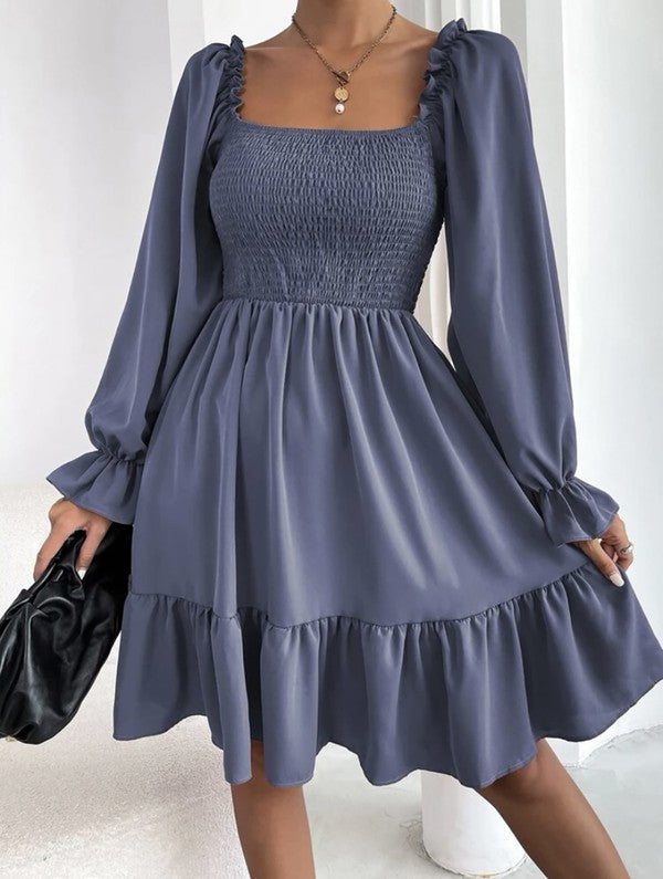Eleanor® | Smocked ruffle dress