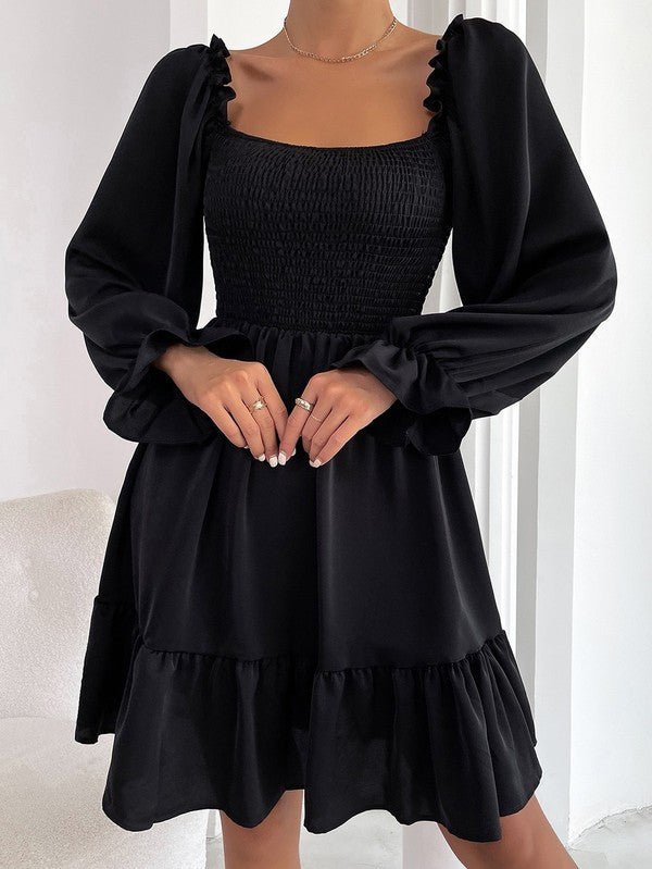 Eleanor® | Smocked ruffle dress