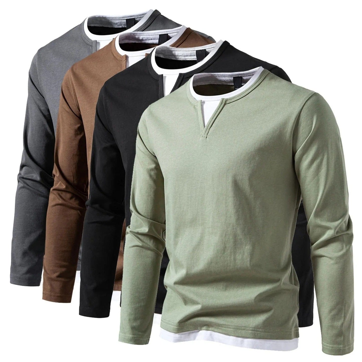Harvey | Modern Minimalist Sleeve Shirt for Men