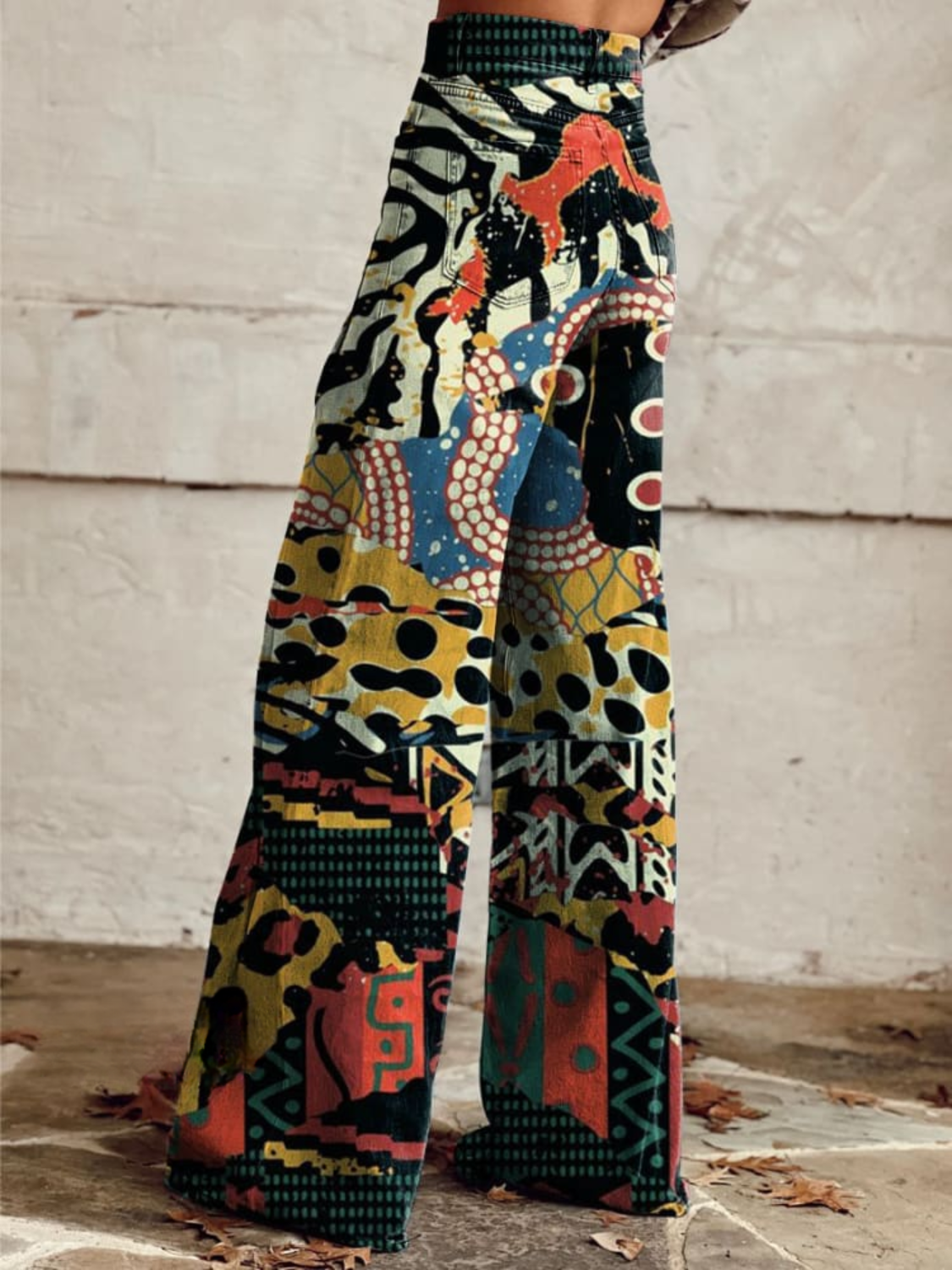 Danna® | Artistic wide leg trousers