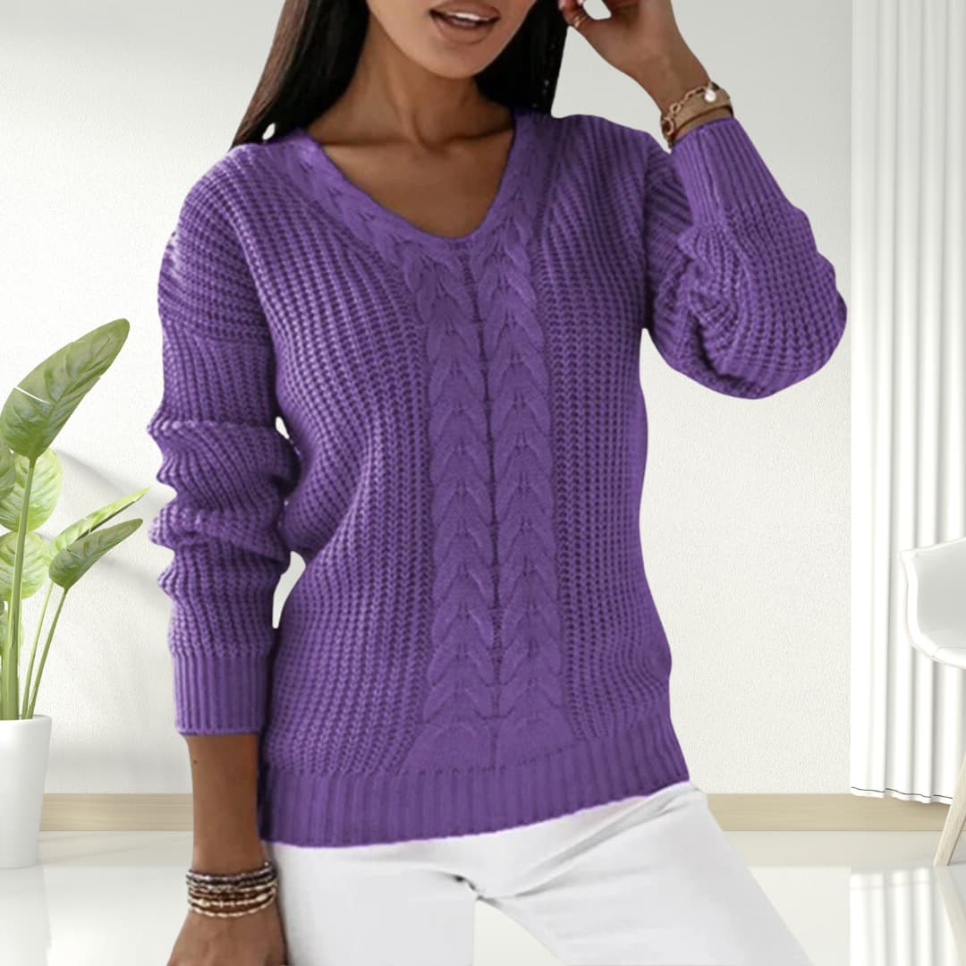 Diana® | Scandinavian knitted sweater