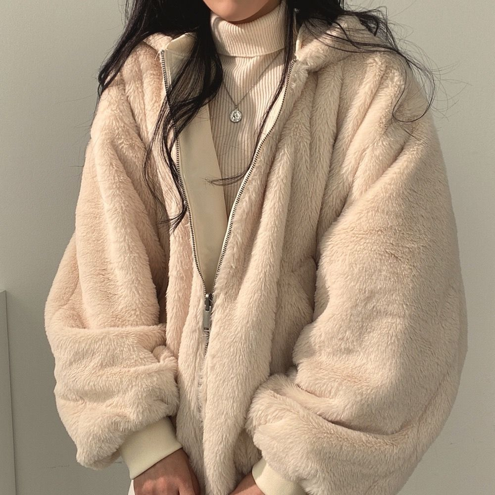 Chloe® | Reversible jacket with hood for women