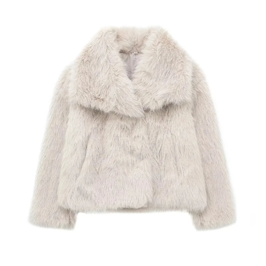 Deborah® | Super soft handwoven coat made from thick wool