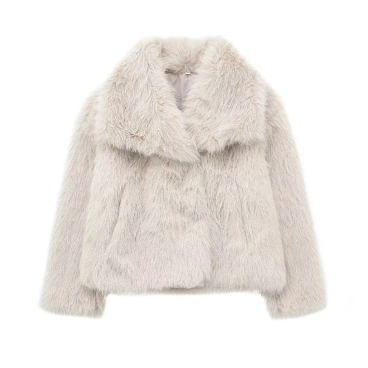 Deborah® | Super soft handwoven coat made from thick wool