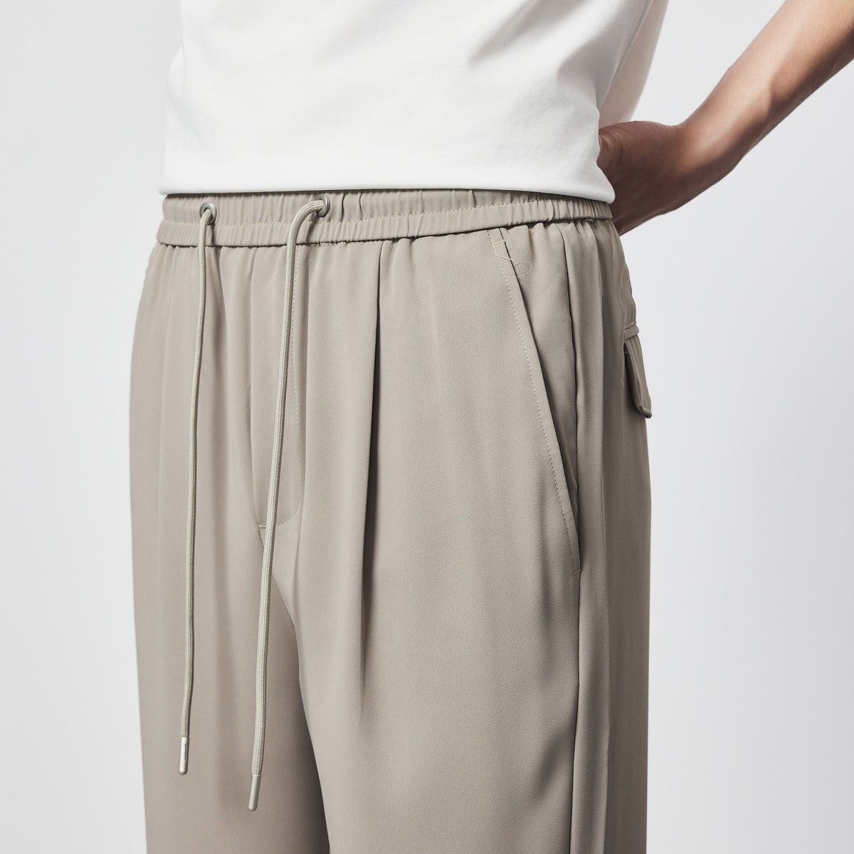 Samuel | Men's Pleated Wide Leg Pants