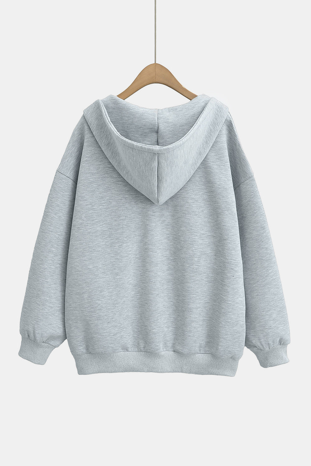 Bernadette® | Basic Bae Air Scuba long sleeve hoodie with kangaroo pocket