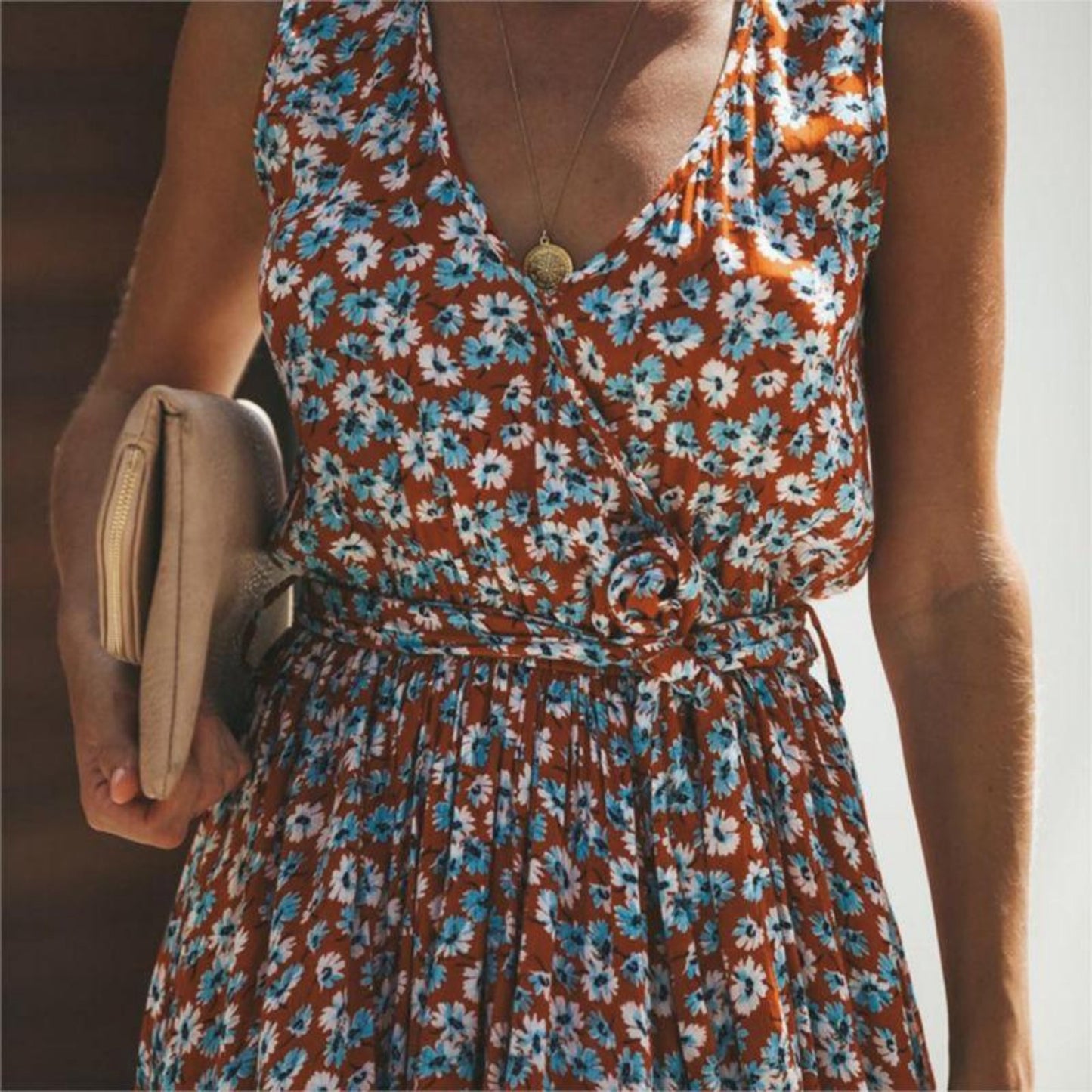 Casandra® | Women's maxi dress floral print