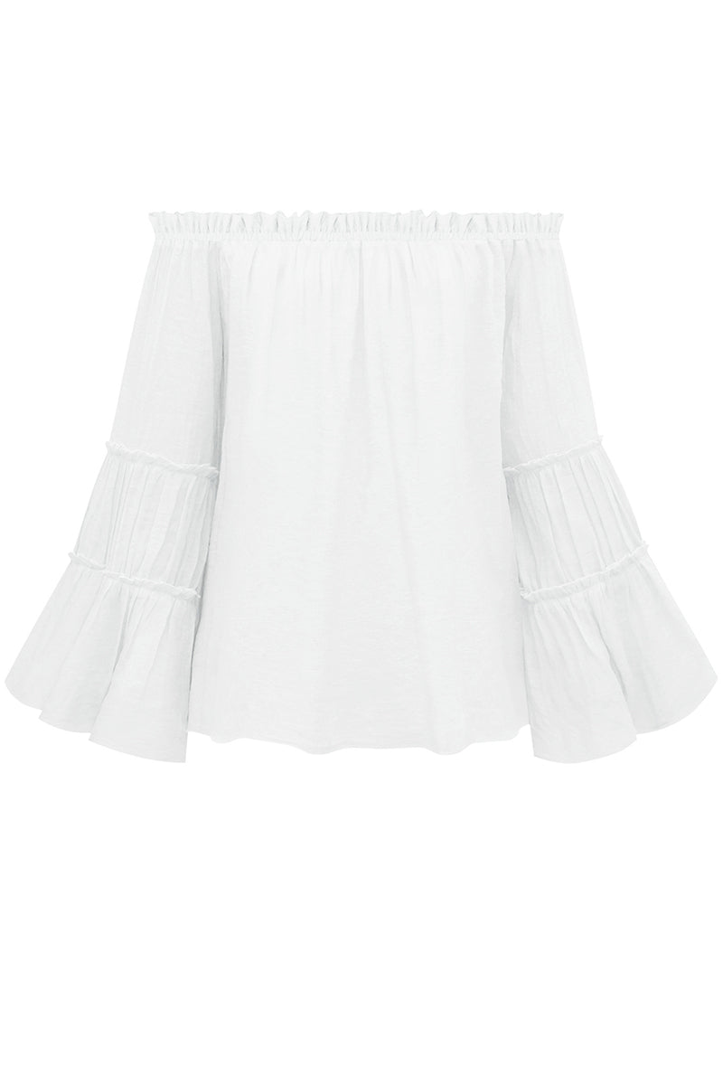 Dalia® | Street Solid Off Shoulder Tops