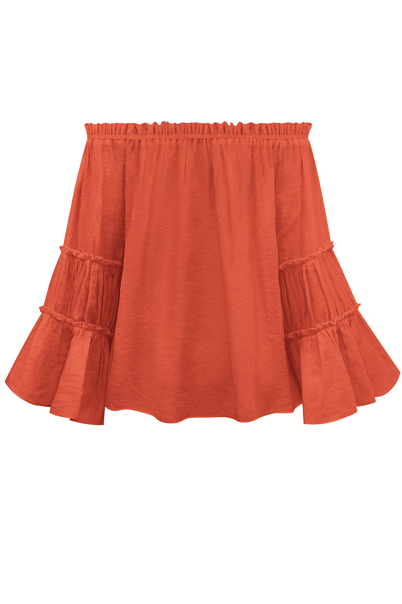 Dalia® | Street Solid Off Shoulder Tops
