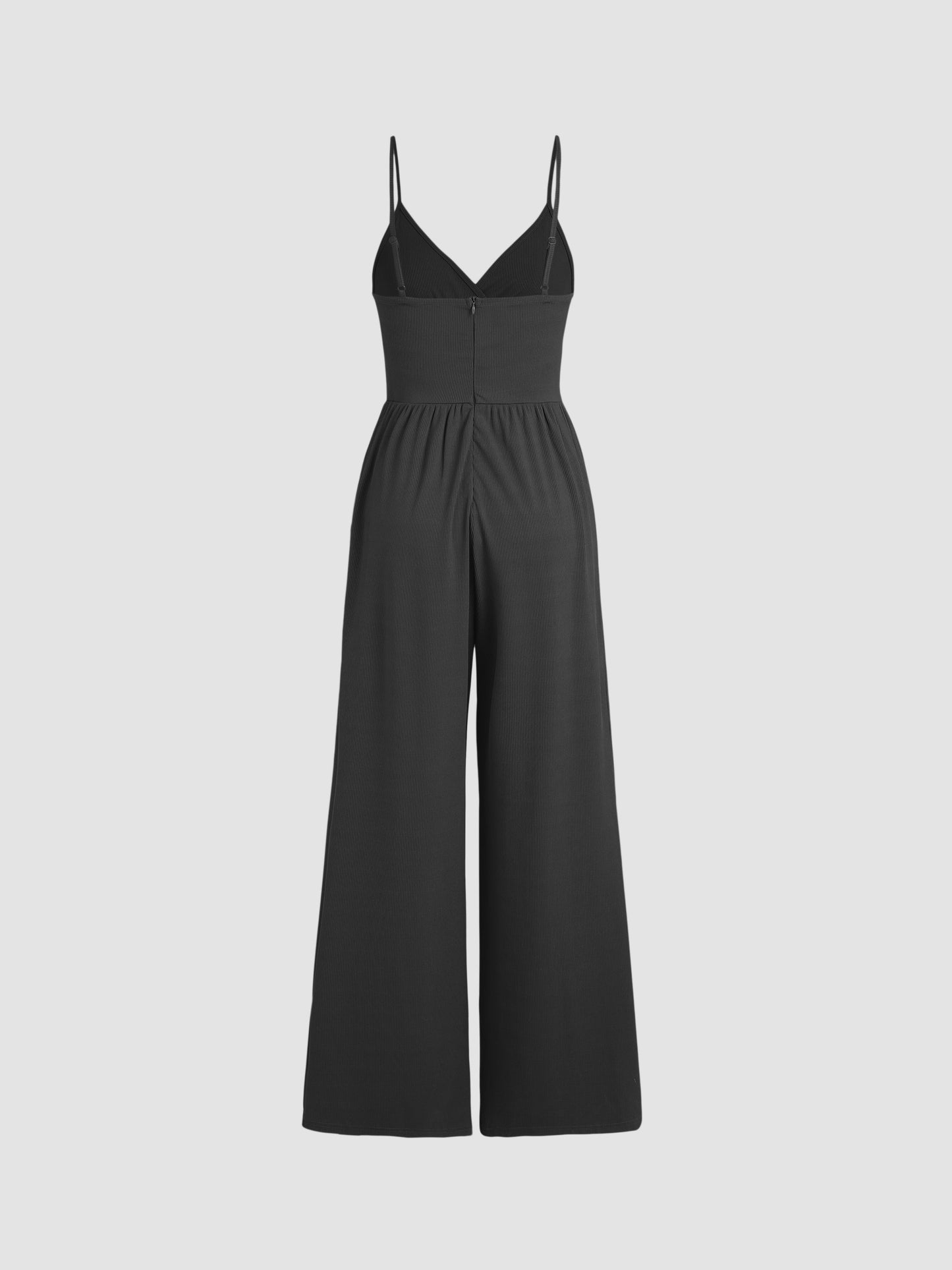 Brigitte® | Wide leg V-neck jumpsuit
