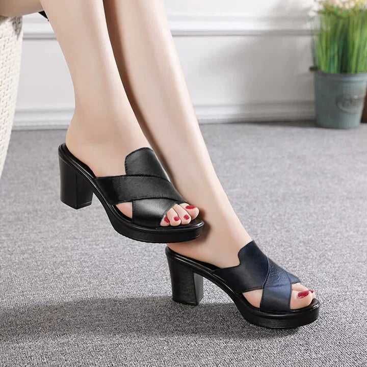 Balbina® | Thick High Heels For Women