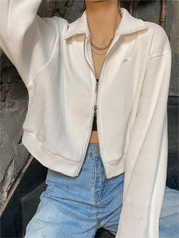 Diana® | Charming, feminine sweater with double zip