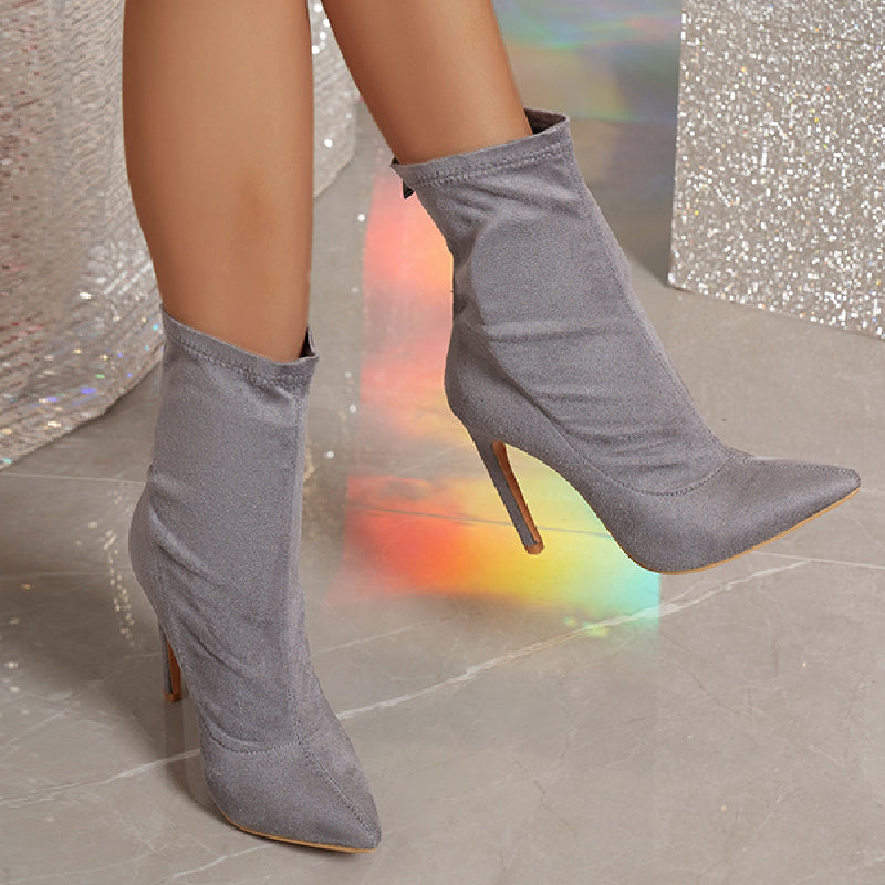 Elena® | Casual, simple, pointed patchwork shoes