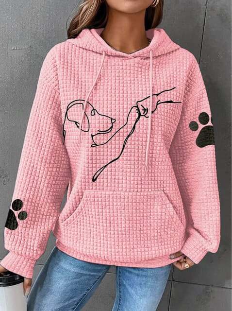 Clarisa | Knitted dog hoodie for women