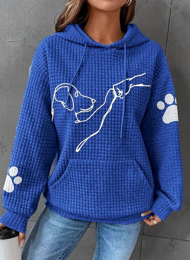 Clarisa | Knitted dog hoodie for women