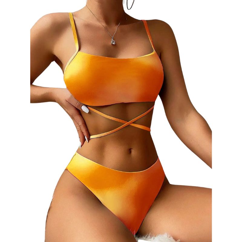 Bonaria® | 3-Piece Bikini Swimsuit With Laces And Beach Skirt