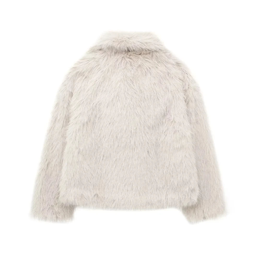 Deborah® | Super soft handwoven coat made from thick wool
