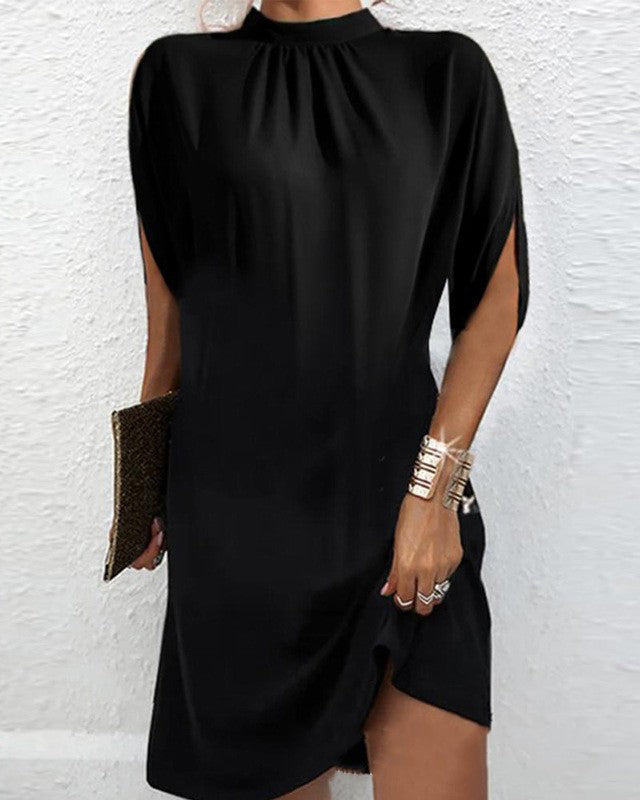 Charlotte® | Women'S Batwing Sleeve Dress Lightweight, Elegant, And Versatile Fabric