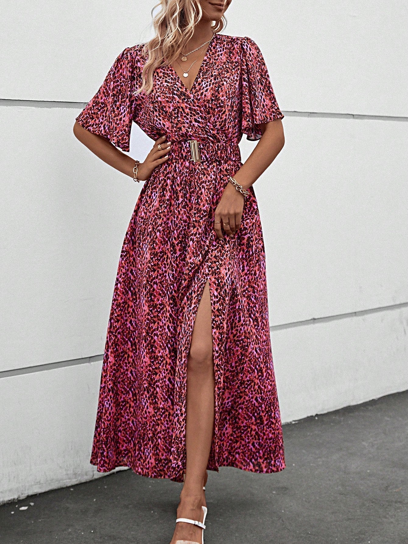 Belinda® | Maxi Dress Elegant Butterfly Style