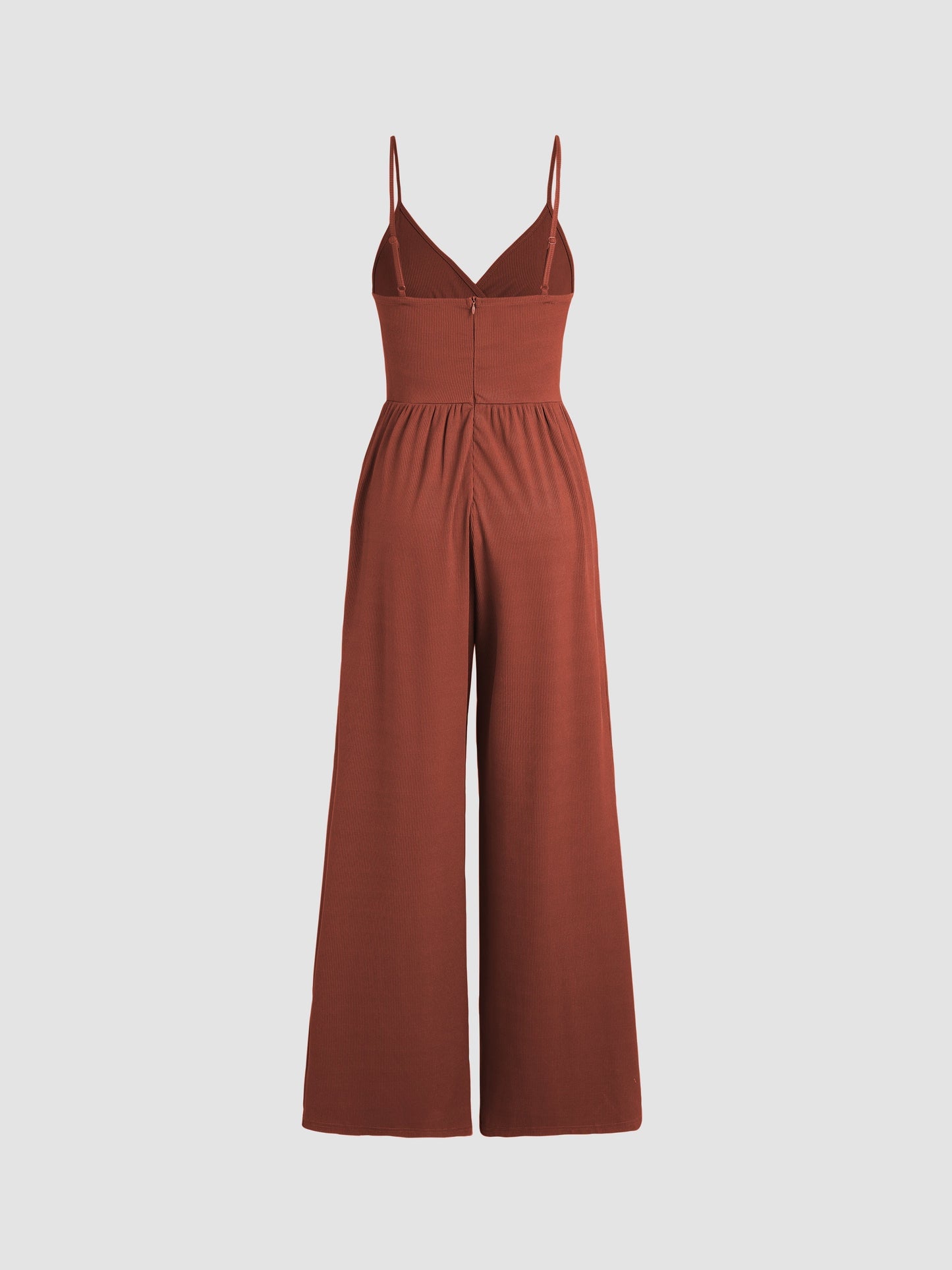 Brigitte® | Wide leg V-neck jumpsuit