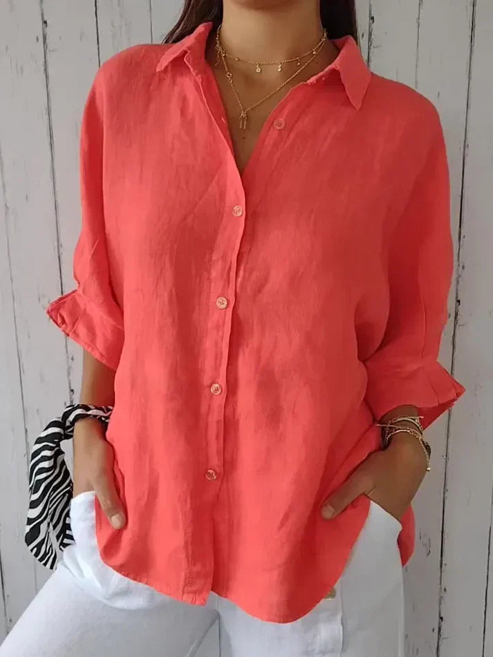 Ainhoa® | Casual Linen Top For Women