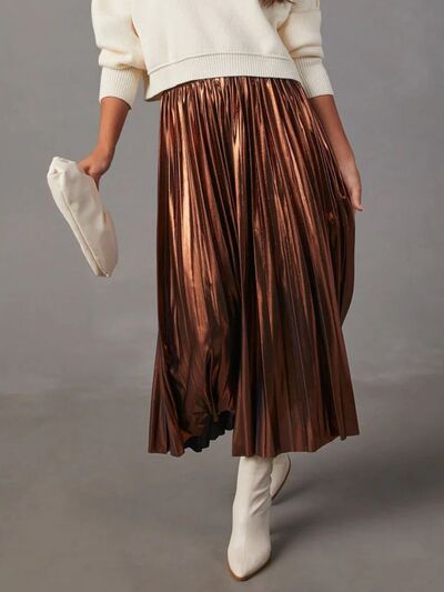 Cintia® | Pleated midi skirt