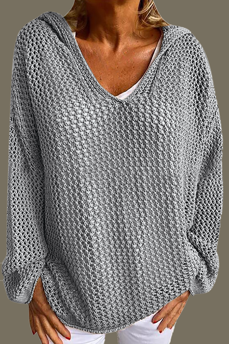 Astrid® | Casual solid color hollow out hoodies for everyday wear