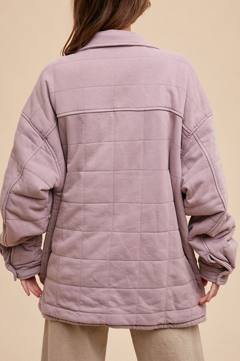 Danielle® | Casual everyday outerwear with plain pocket buttons and turn-down collar