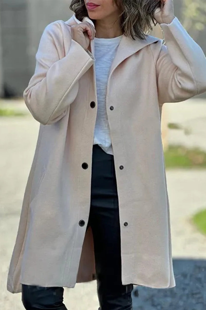 Ella® | Casual, daily outerwear with pocket buttons and hood
