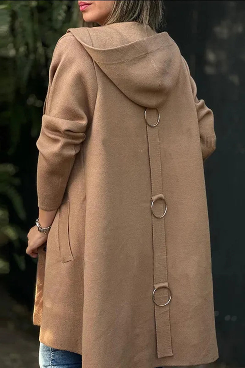 Ella® | Casual, daily outerwear with pocket buttons and hood