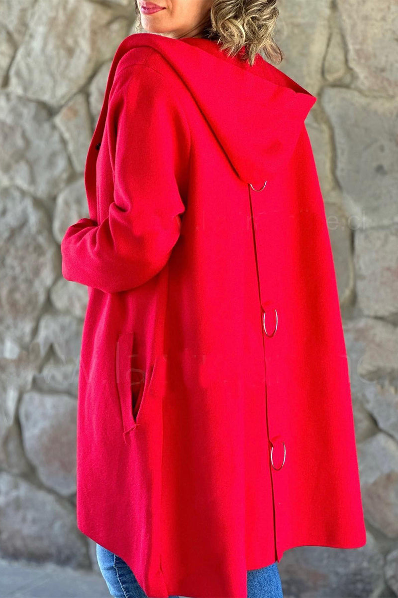 Ella® | Casual, daily outerwear with pocket buttons and hood