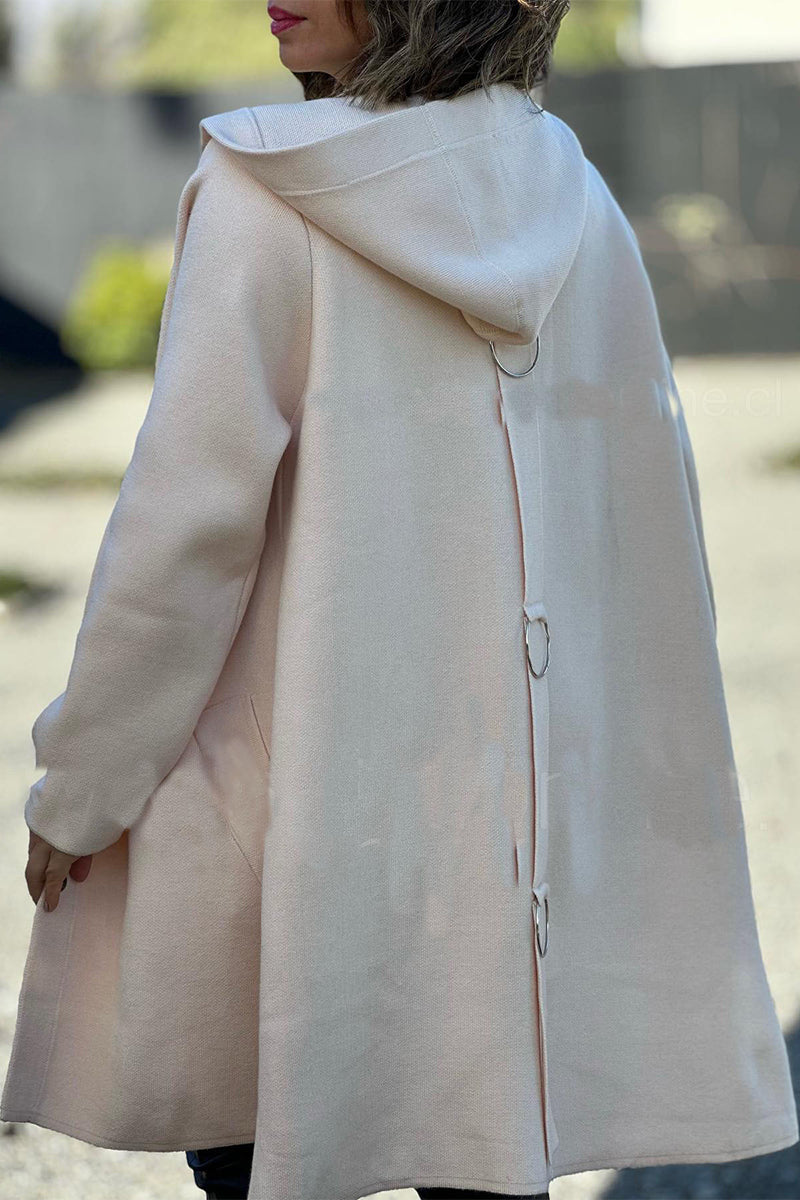 Ella® | Casual, daily outerwear with pocket buttons and hood