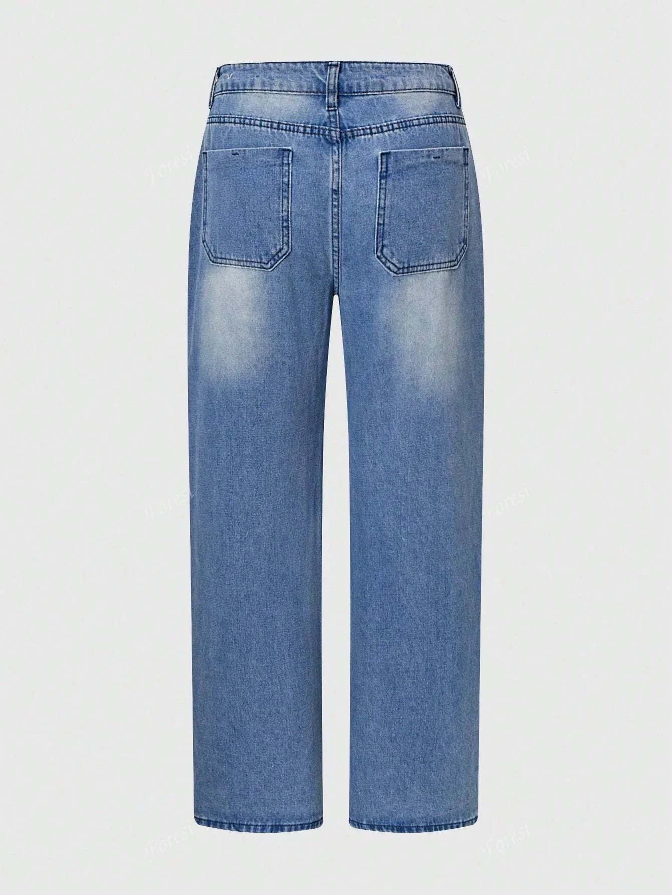 Calypso® | Perfect loose straight leg jeans for women