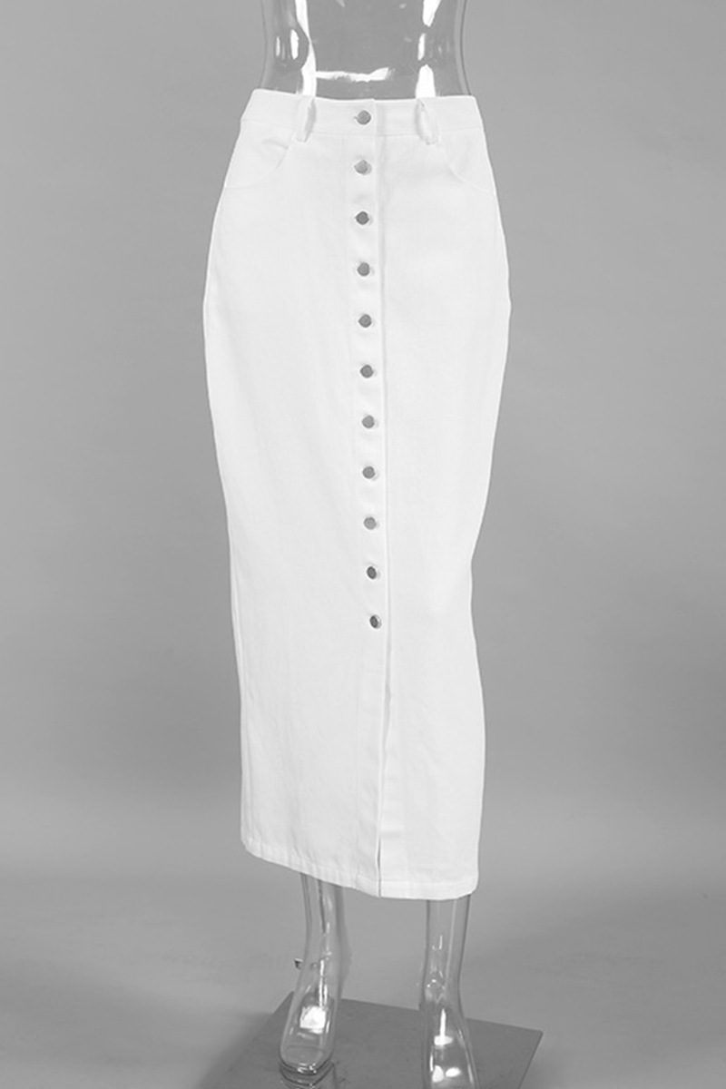Amira® | Casual daily high waist straight pants with pocket buckle
