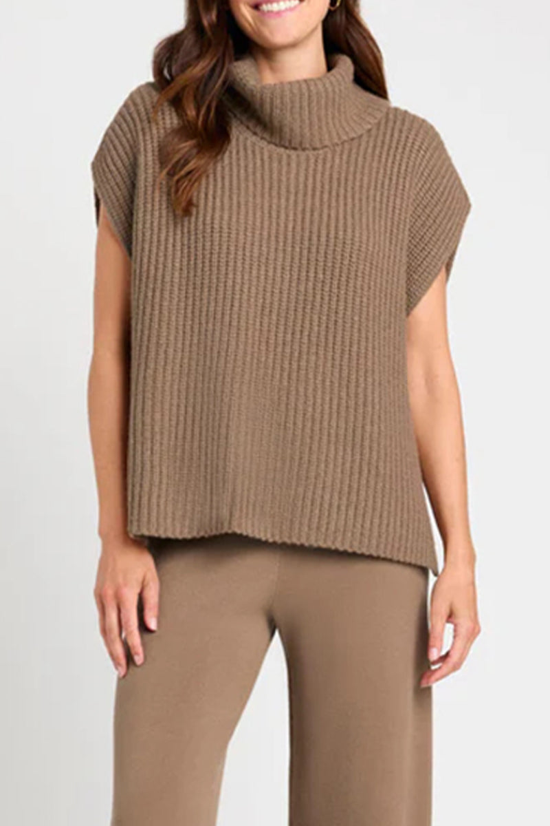Carolina® | Casual Solid Color Turtleneck Sweaters (3 Colors)