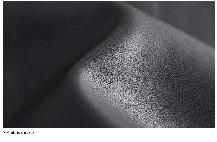 Eliana® | PU leather skirt with fleece lining, thickened and side slit
