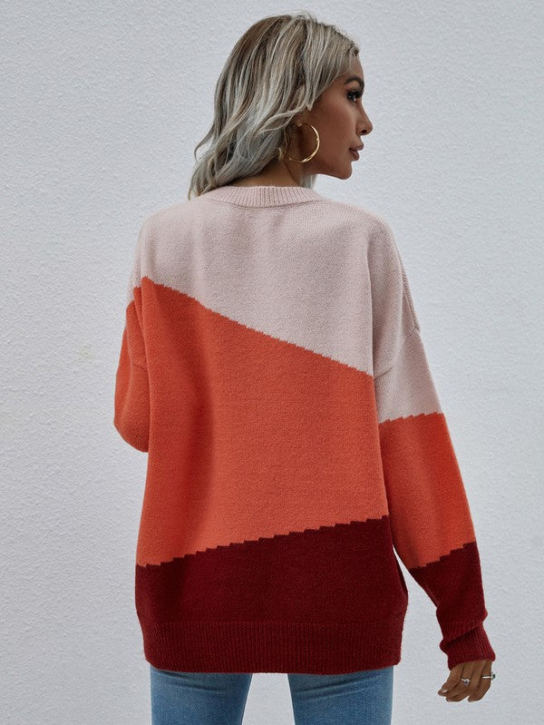 Bianca® | Women's sweater with long sleeves and a round neck